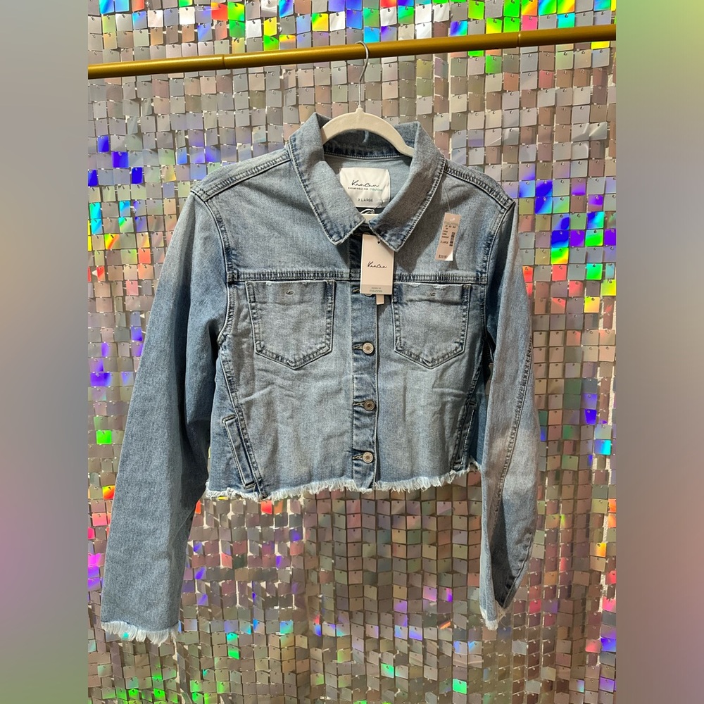 Kancan Cropped Jean Jacket